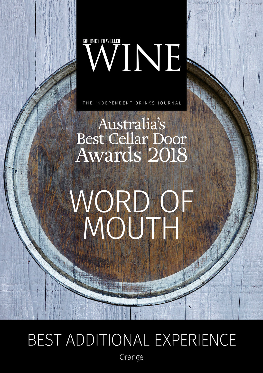 Australia’s Best Cellar Door Awards wordofmouthwine