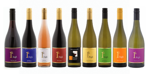 Mixed variety of wines